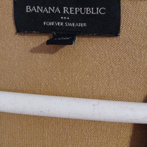 Banana Republic Factory Women's Forever Sweater Camel SZ M GUC - Picture 5 of 7